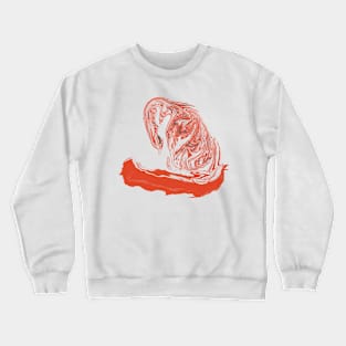 Swan Fantasy Creature Crewneck Sweatshirt